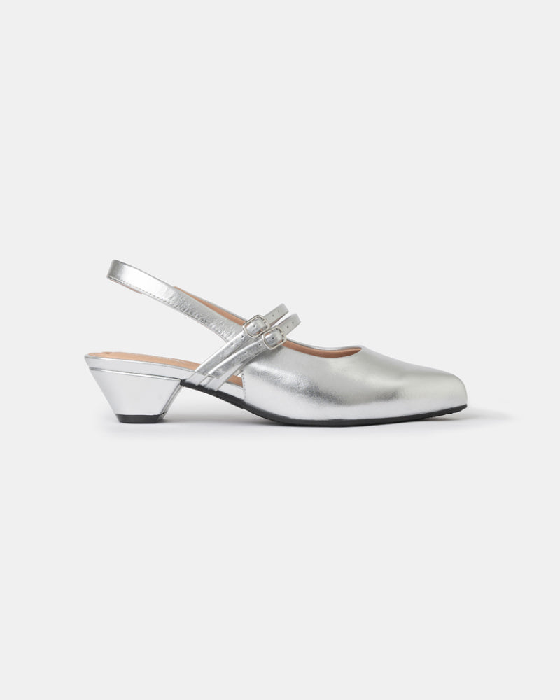 Aria Double Strap Pointy Toe Mary Jane