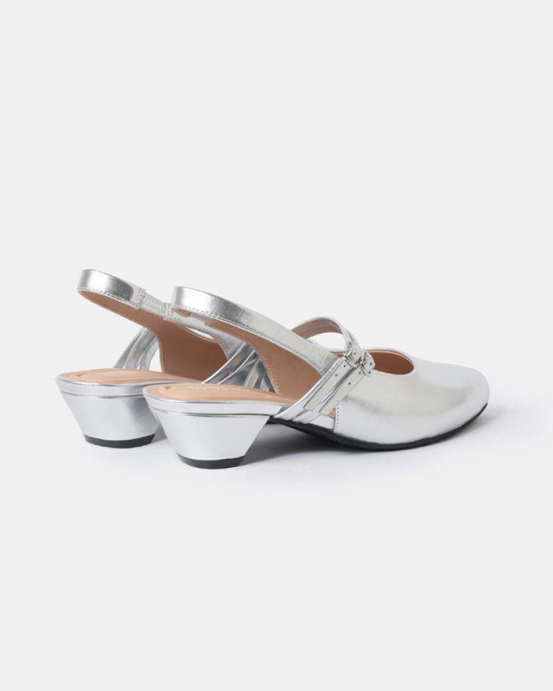 Aria Double Strap Pointy Toe Mary Jane