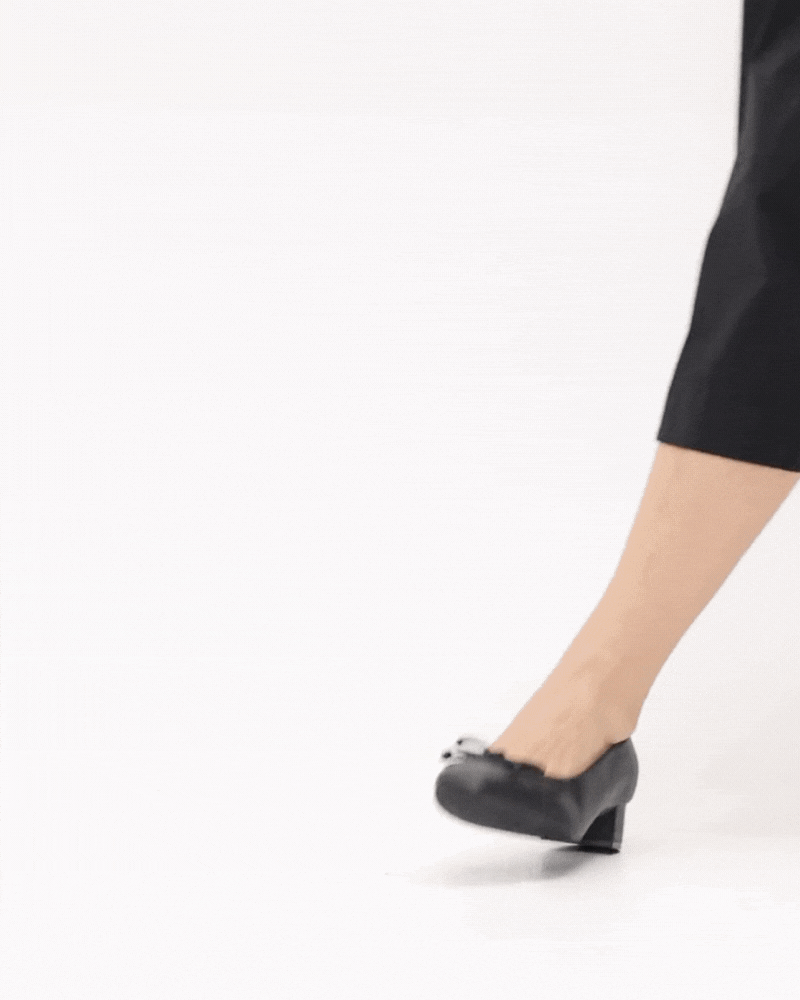 Greta Toe Cap Ballet Pump