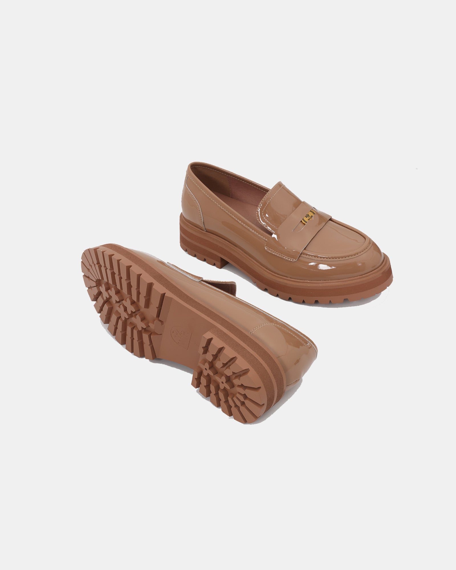 Sam Lucky Penny Leather Loafers
