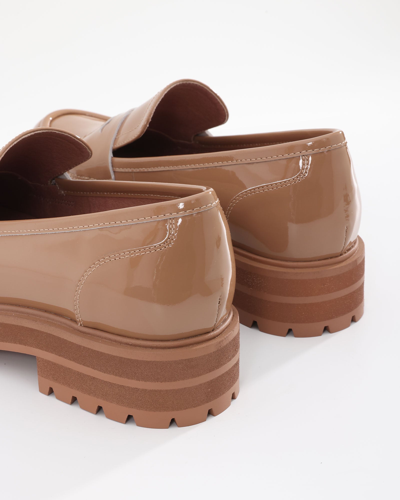 Sam Lucky Penny Leather Loafers