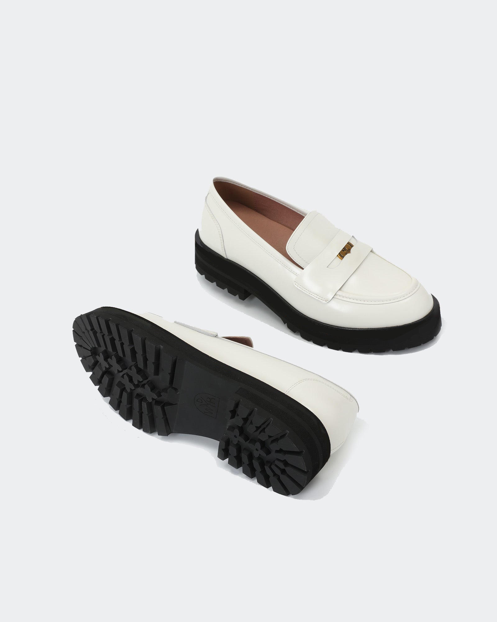 Sam Lucky Penny Leather Loafers