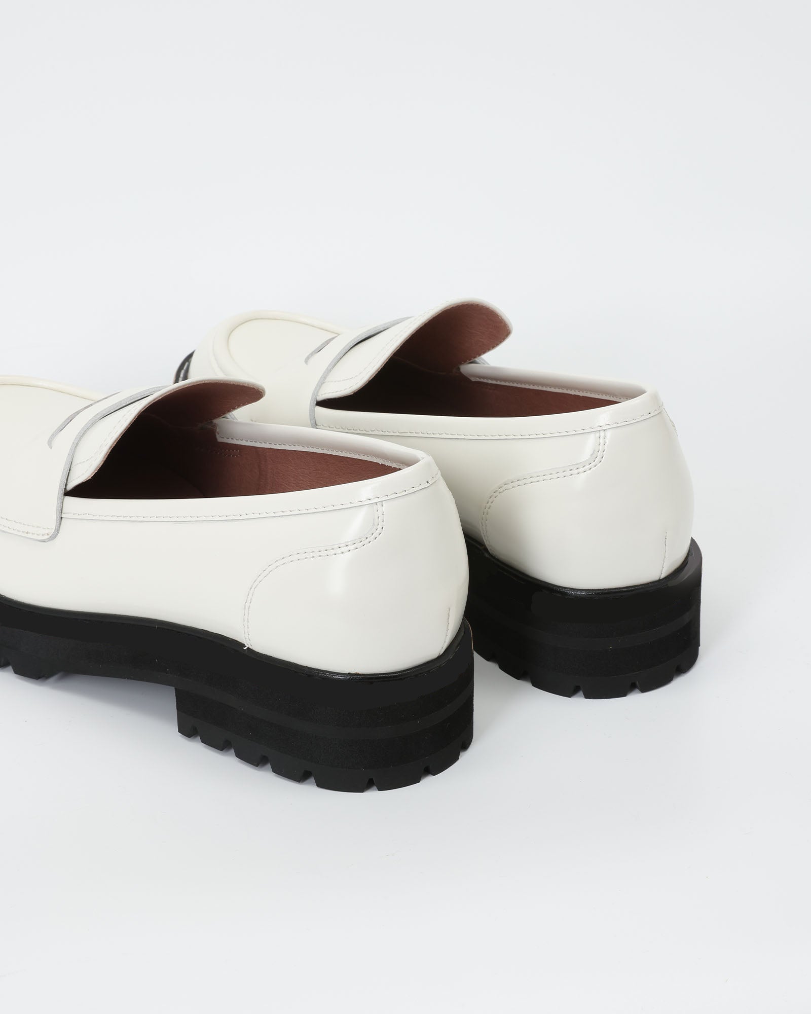 Sam Lucky Penny Leather Loafers