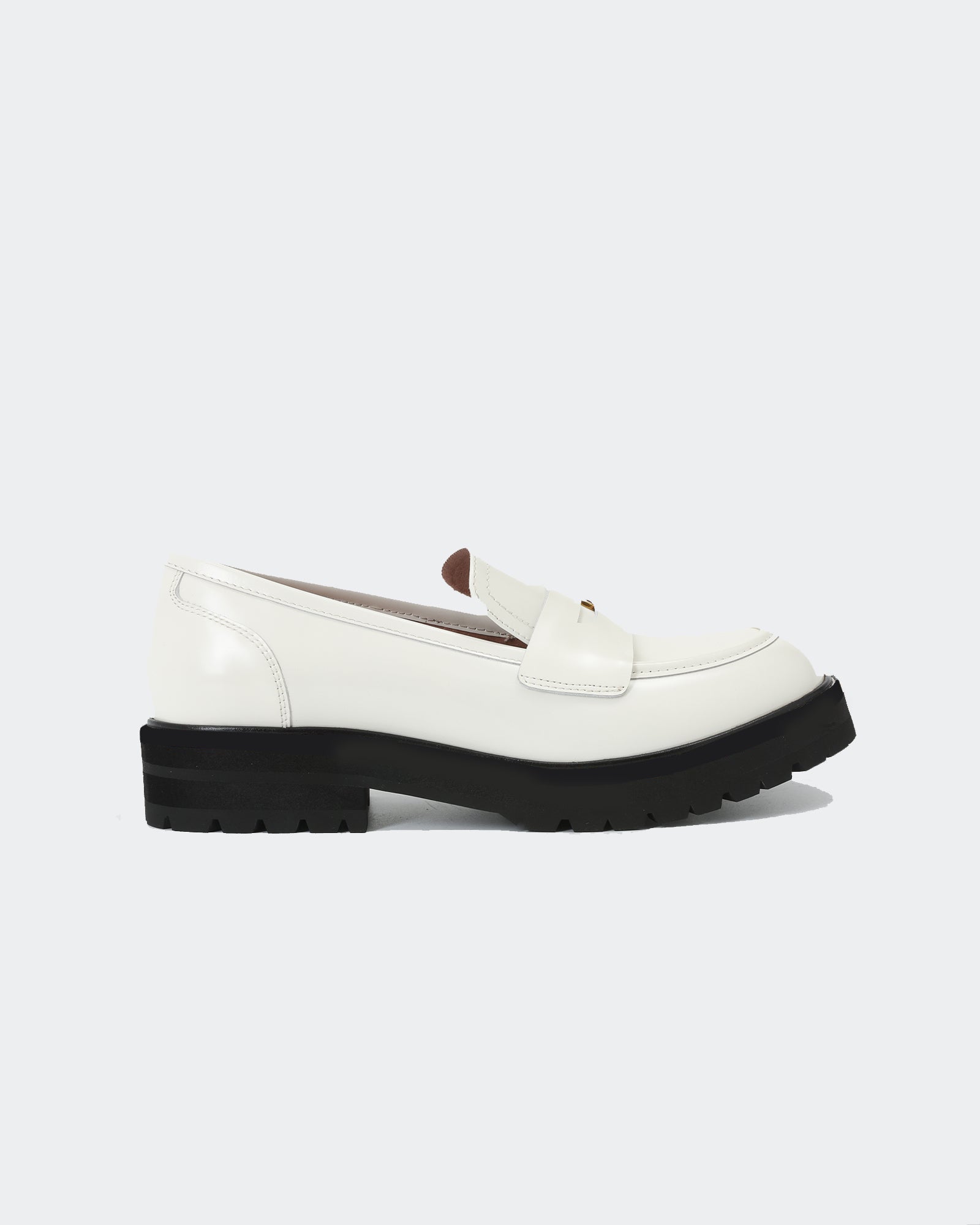 Sam Lucky Penny Leather Loafers