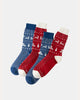 Two pairs of Santa's Socks