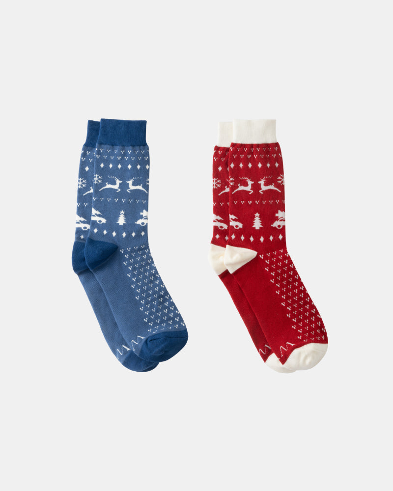 Two pairs of Santa's Socks