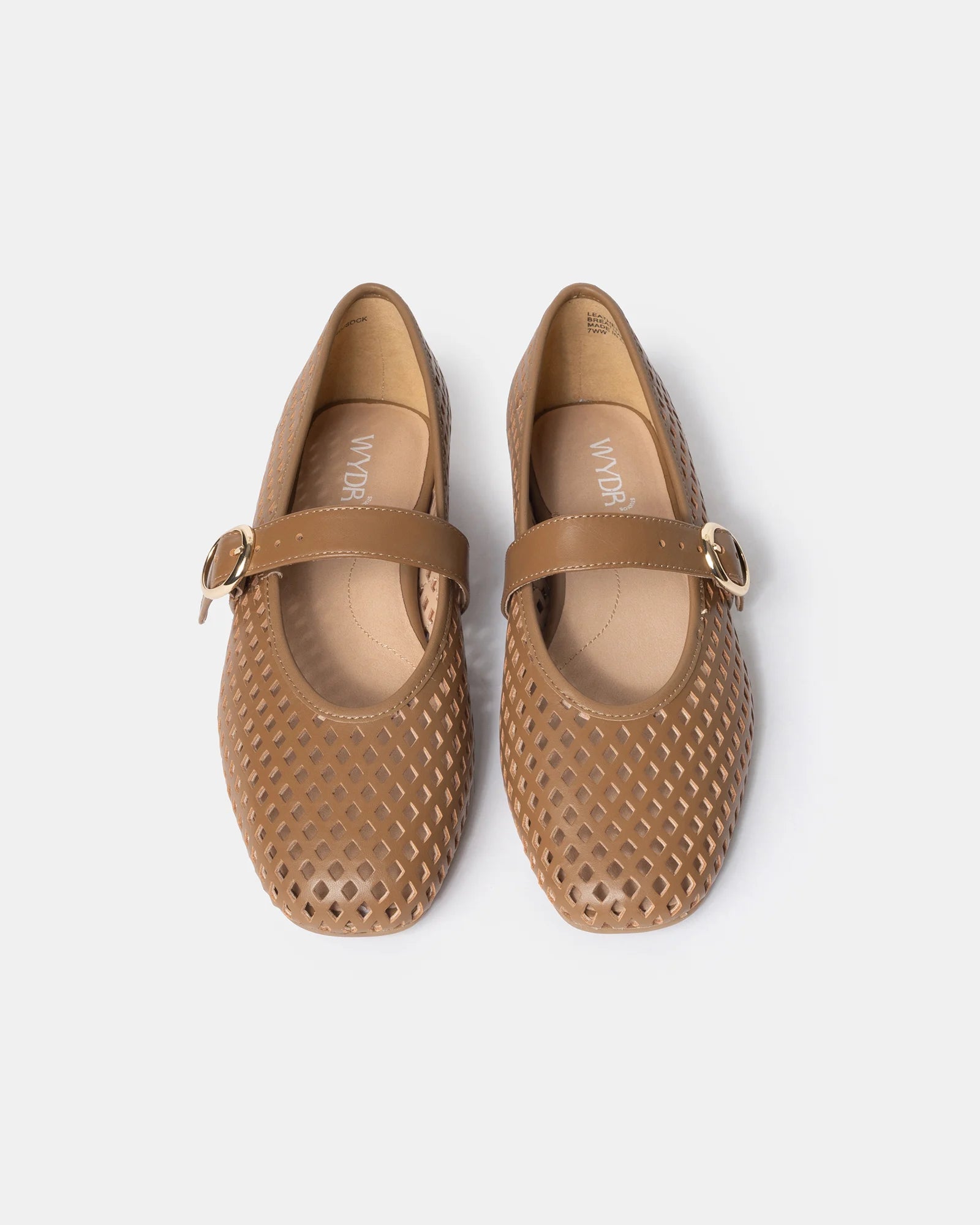 Ava Square Toe Mary Jane Ballet Flats