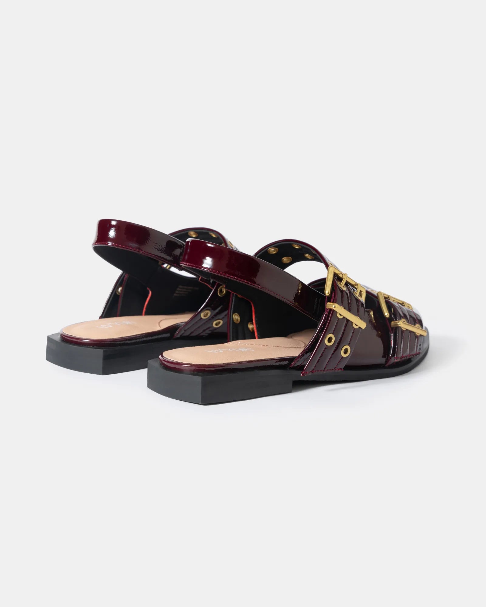 Blondie Pointy Toe Flat Slingback Mary Jane