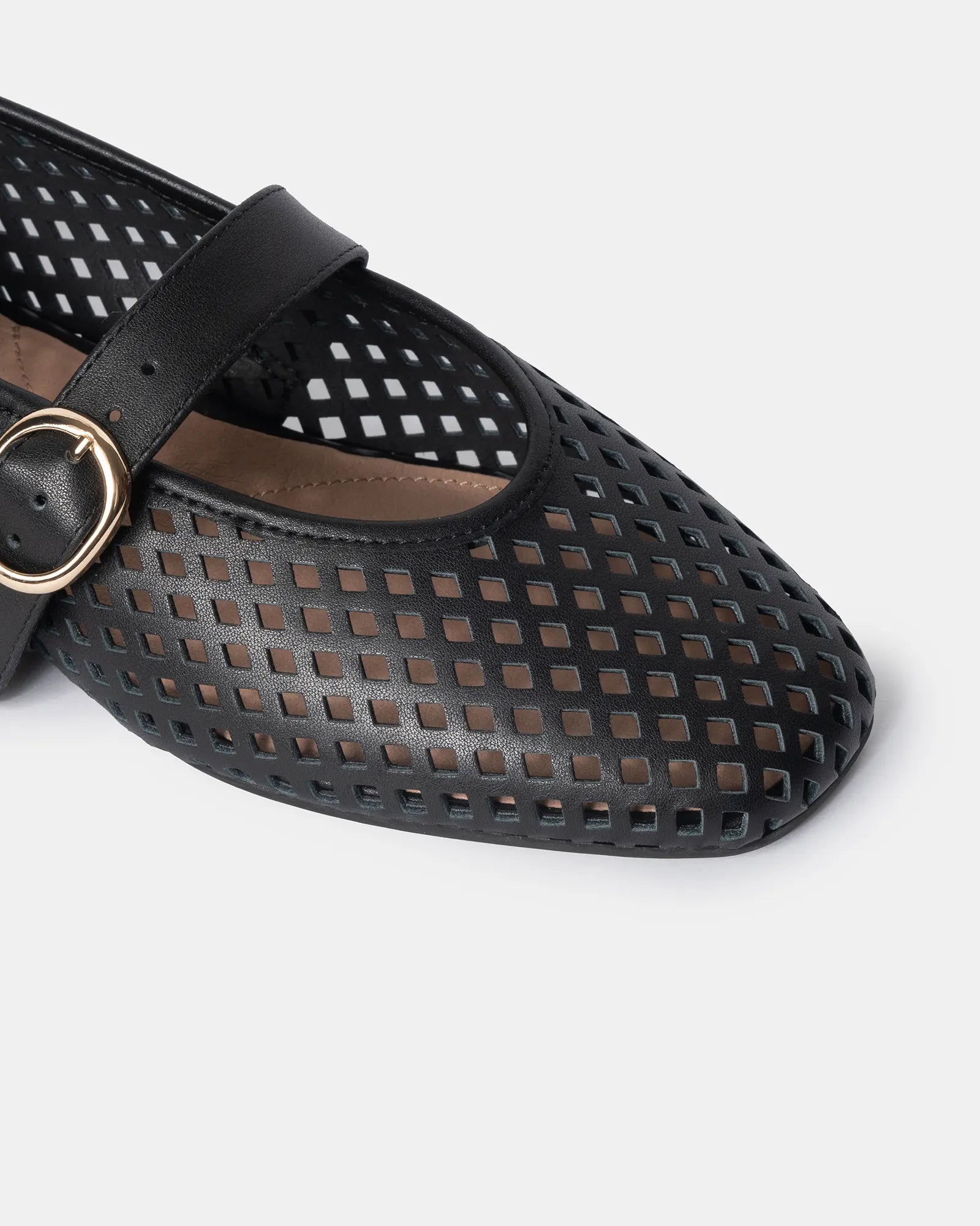 Ava Square Toe Mary Jane Ballet Flats