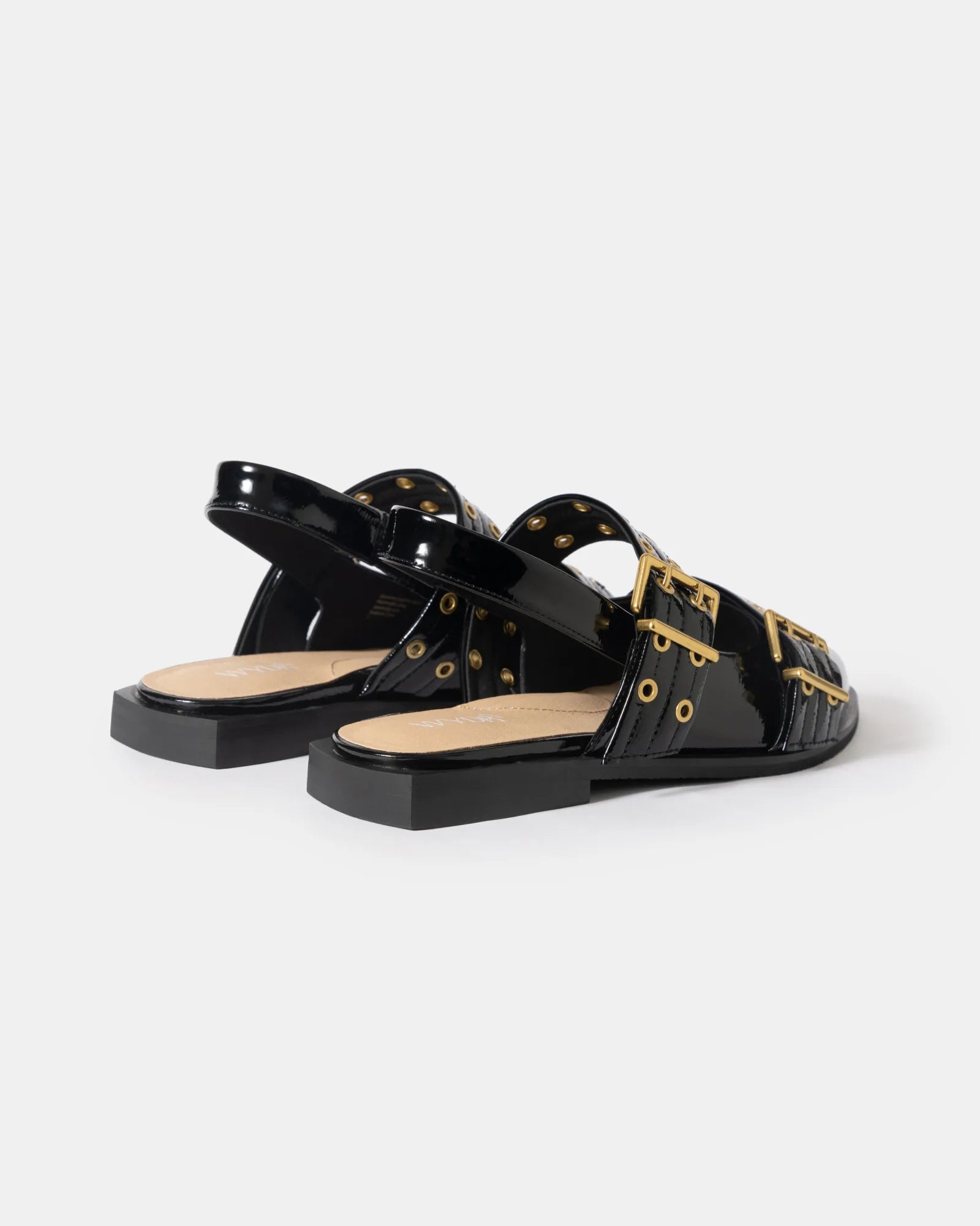 Blondie Pointy Toe Flat Slingback Mary Jane