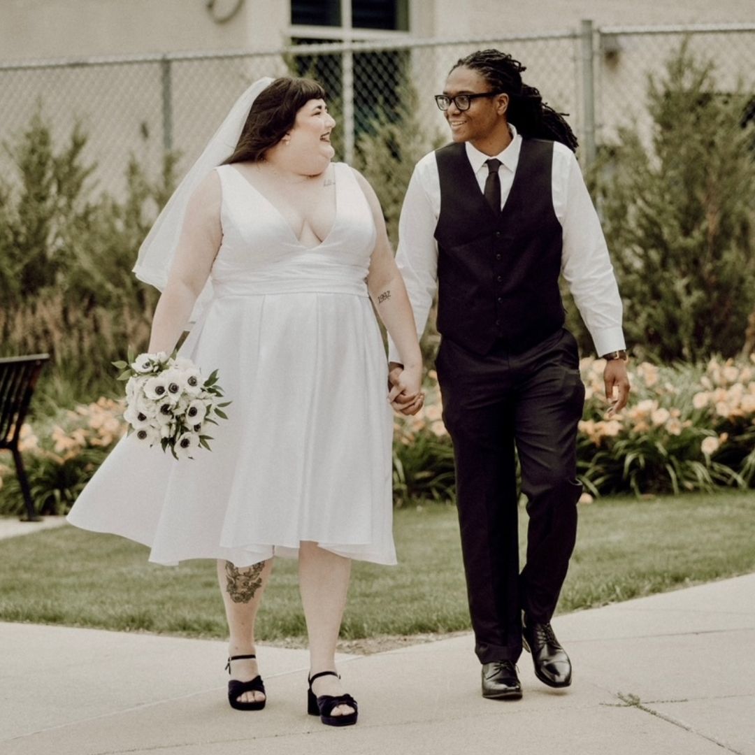 Kylie's Something Blue: Breaking Traditions & Prioritising Comfort on Her Wedding Day