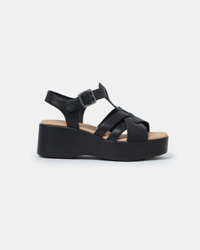 Willow T-Strap Wedge Sandals