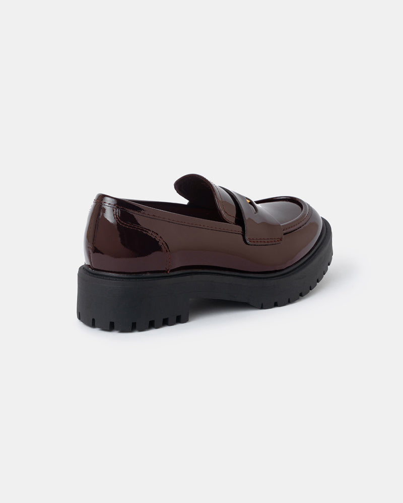 Sam Lucky Penny Leather Loafers