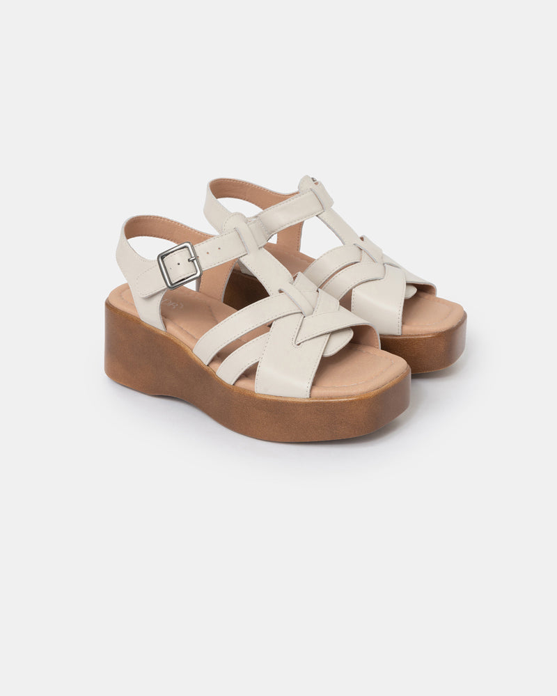 Willow T-Strap Wedge Sandals