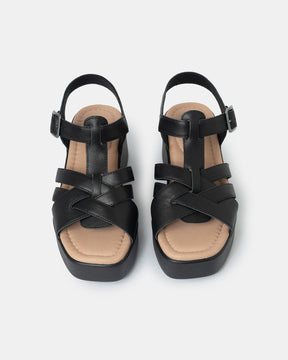 Willow T-Strap Wedge Sandals