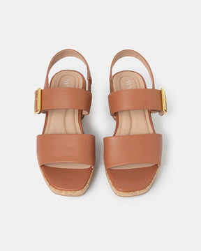 Monroe Two-Strap Platform Sandals