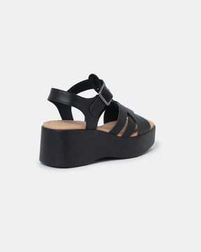 Willow T-Strap Wedge Sandals