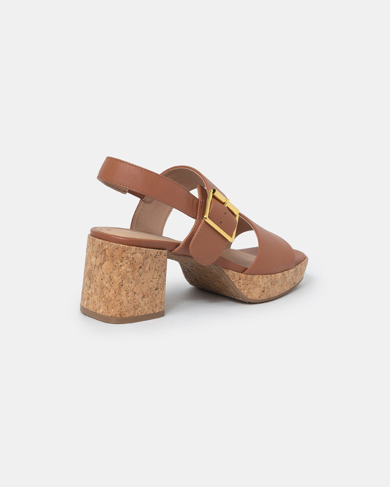 Monroe Two-Strap Platform Sandals