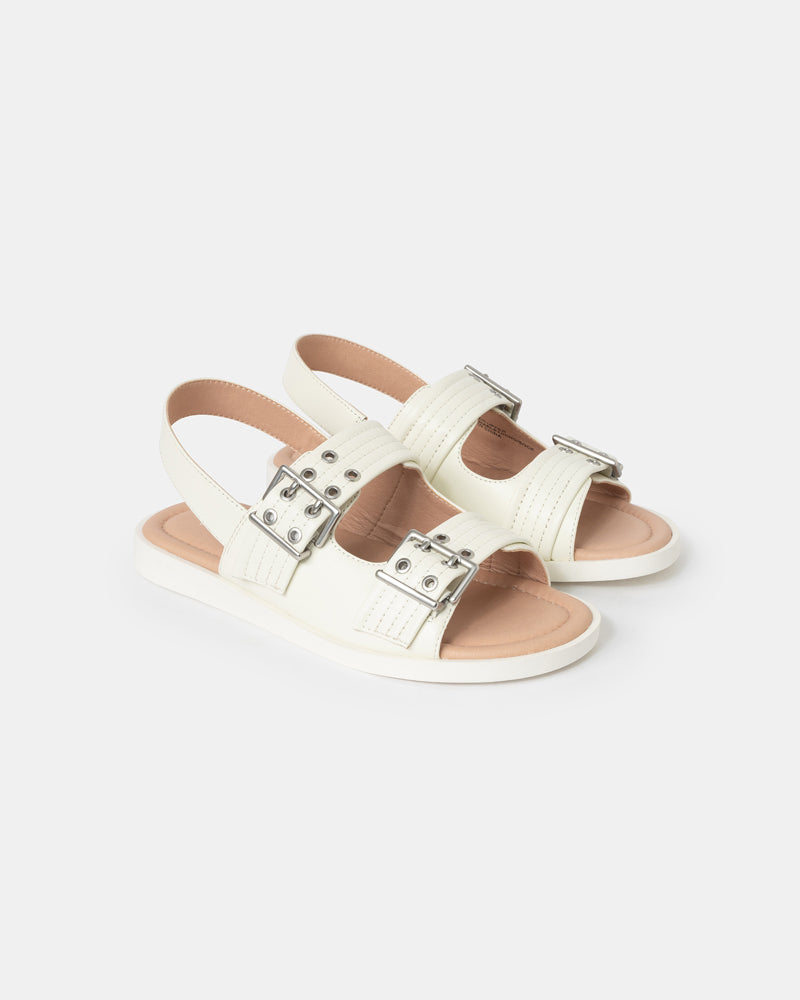 Roxette Double-Strap Mini-Wedge Slides