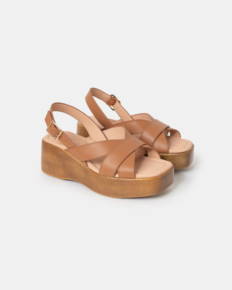 Nina Wedge Sandals