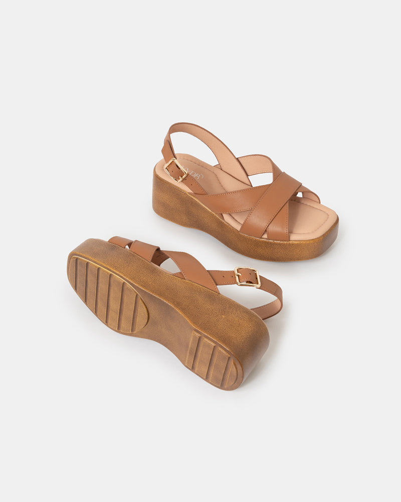 Nina Wedge Sandals