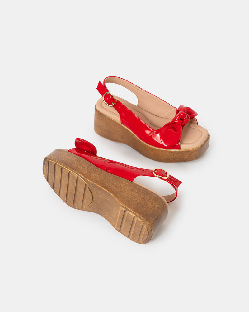 Rosie Vegan Wedge Sandals