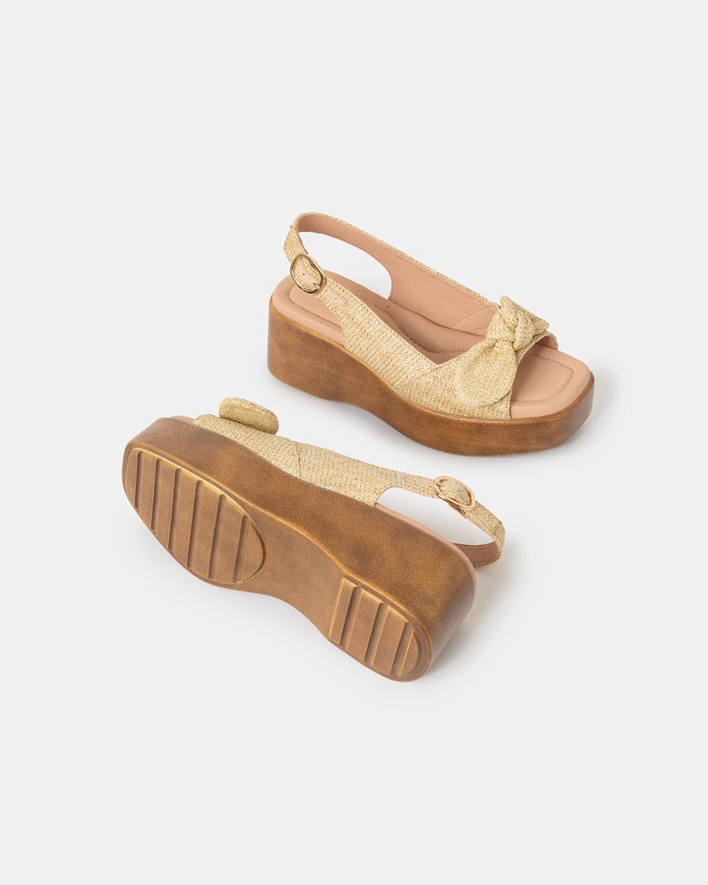 Rosie Vegan Wedge Sandals
