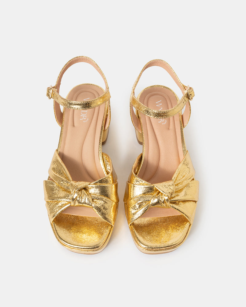 Daisy Vegan Platform Heels