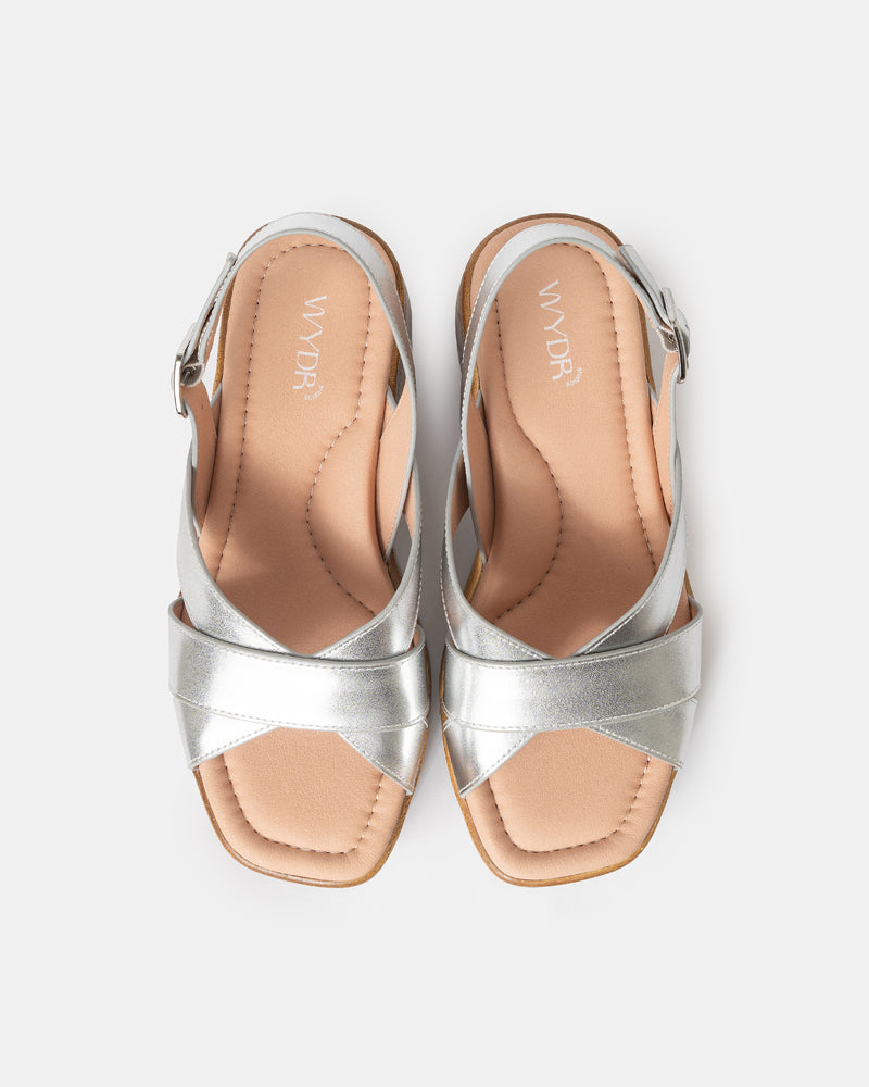 Nina Wedge Sandals