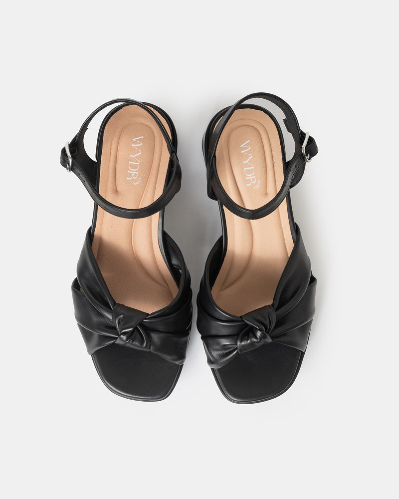 Daisy Vegan Platform Heels
