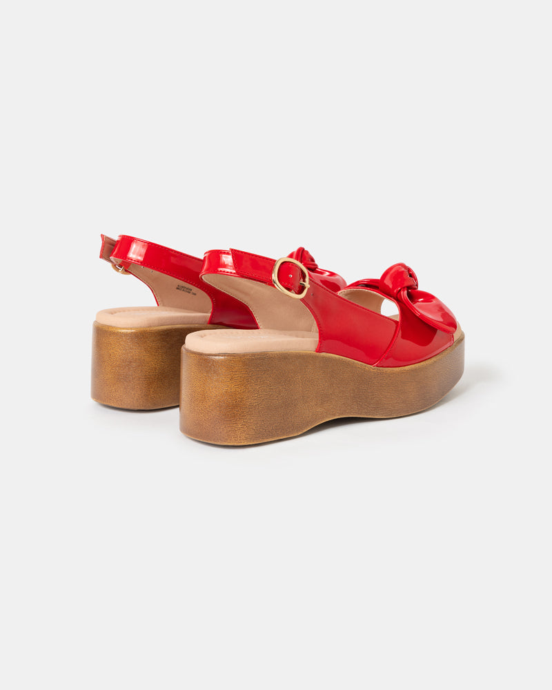 Rosie Vegan Wedge Sandals