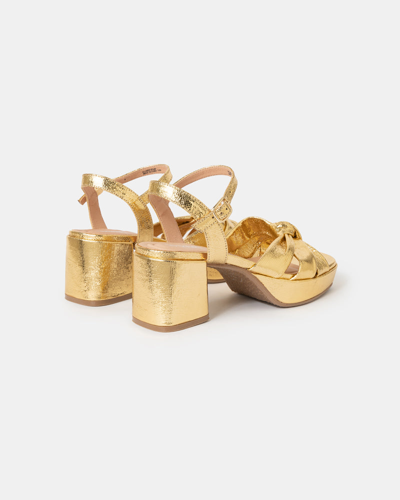 Daisy Vegan Platform Heels