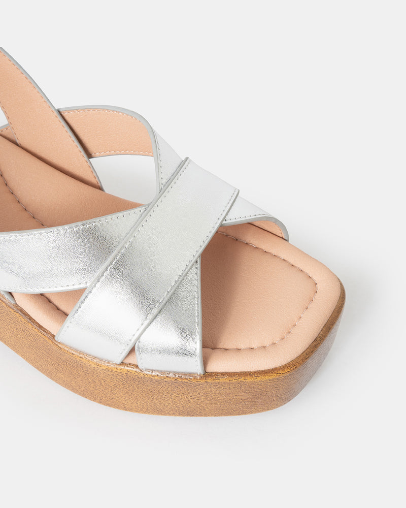 Nina Wedge Sandals