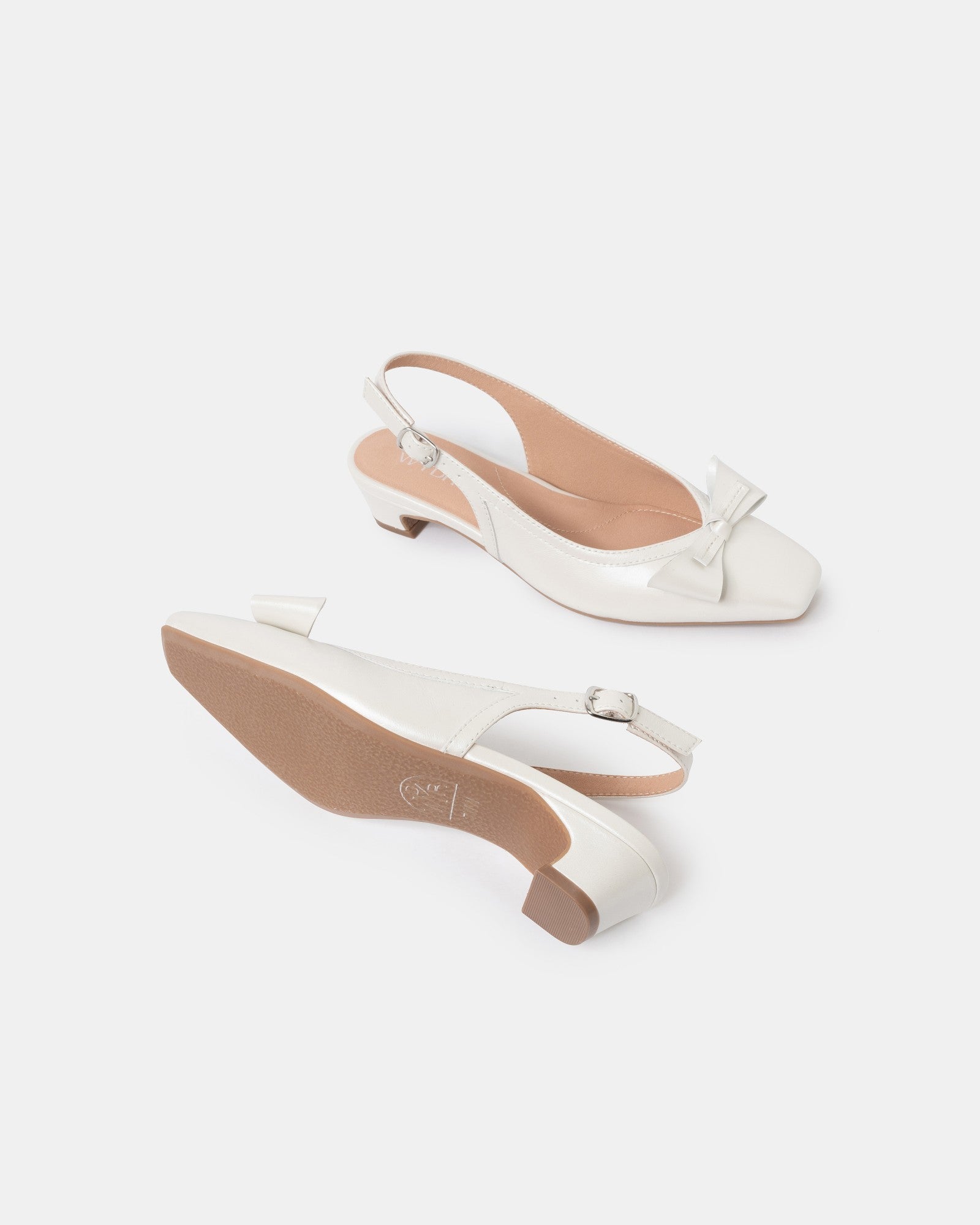 Ivy Bow Bridal Heels