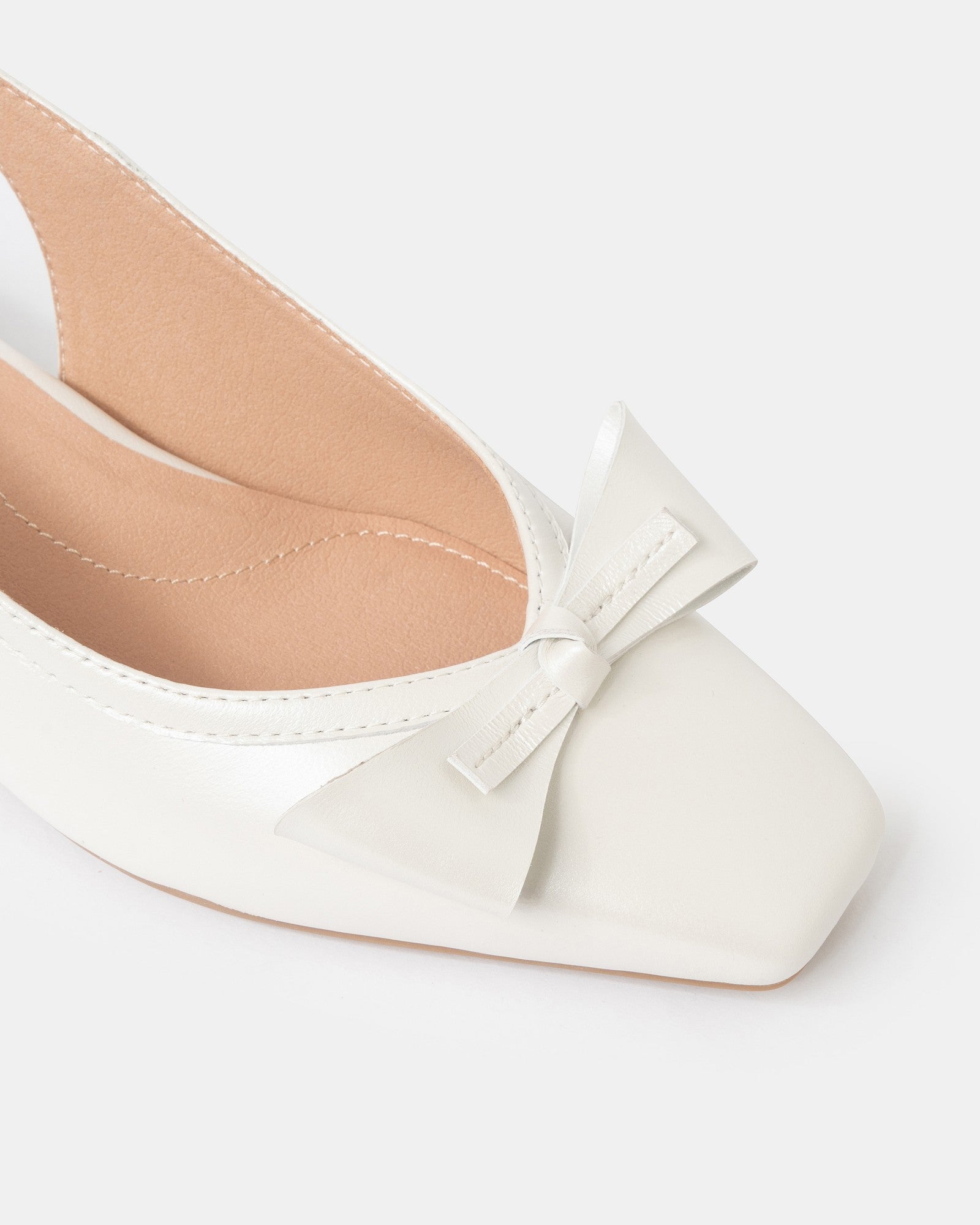 Ivy Bow Bridal Heels