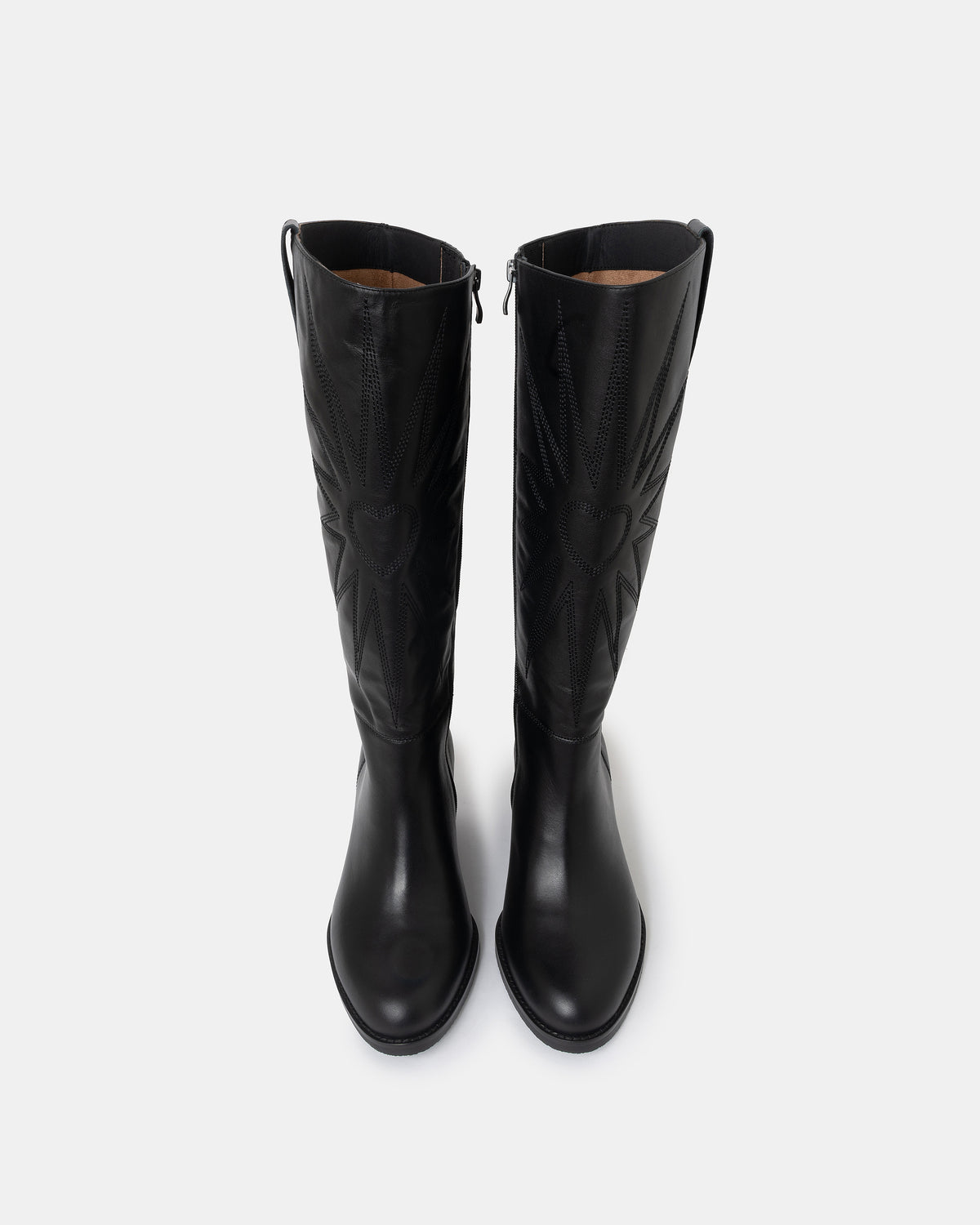 Rita Embroidered Tall Boots