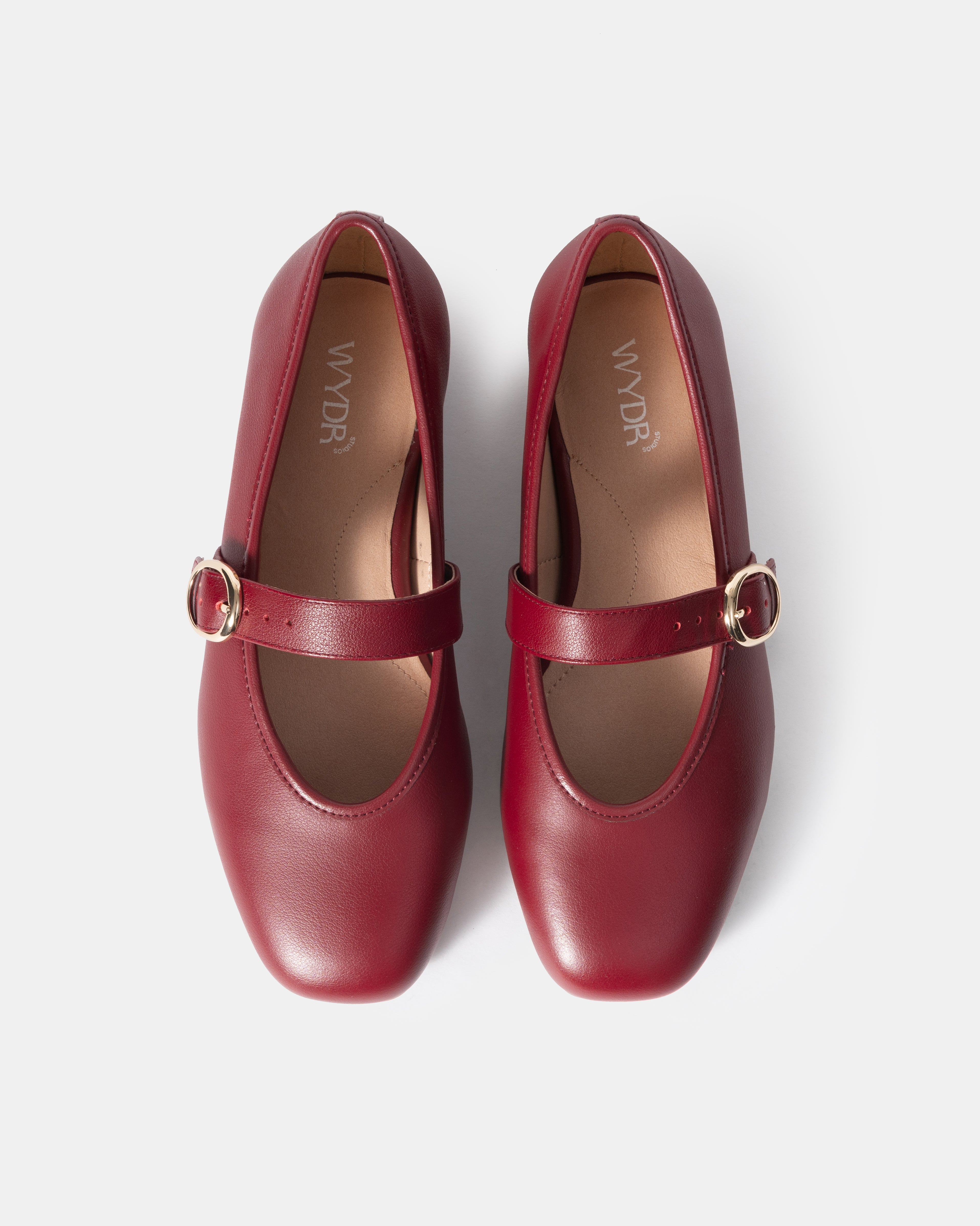 Ava Square Toe Mary Jane Ballet Flats