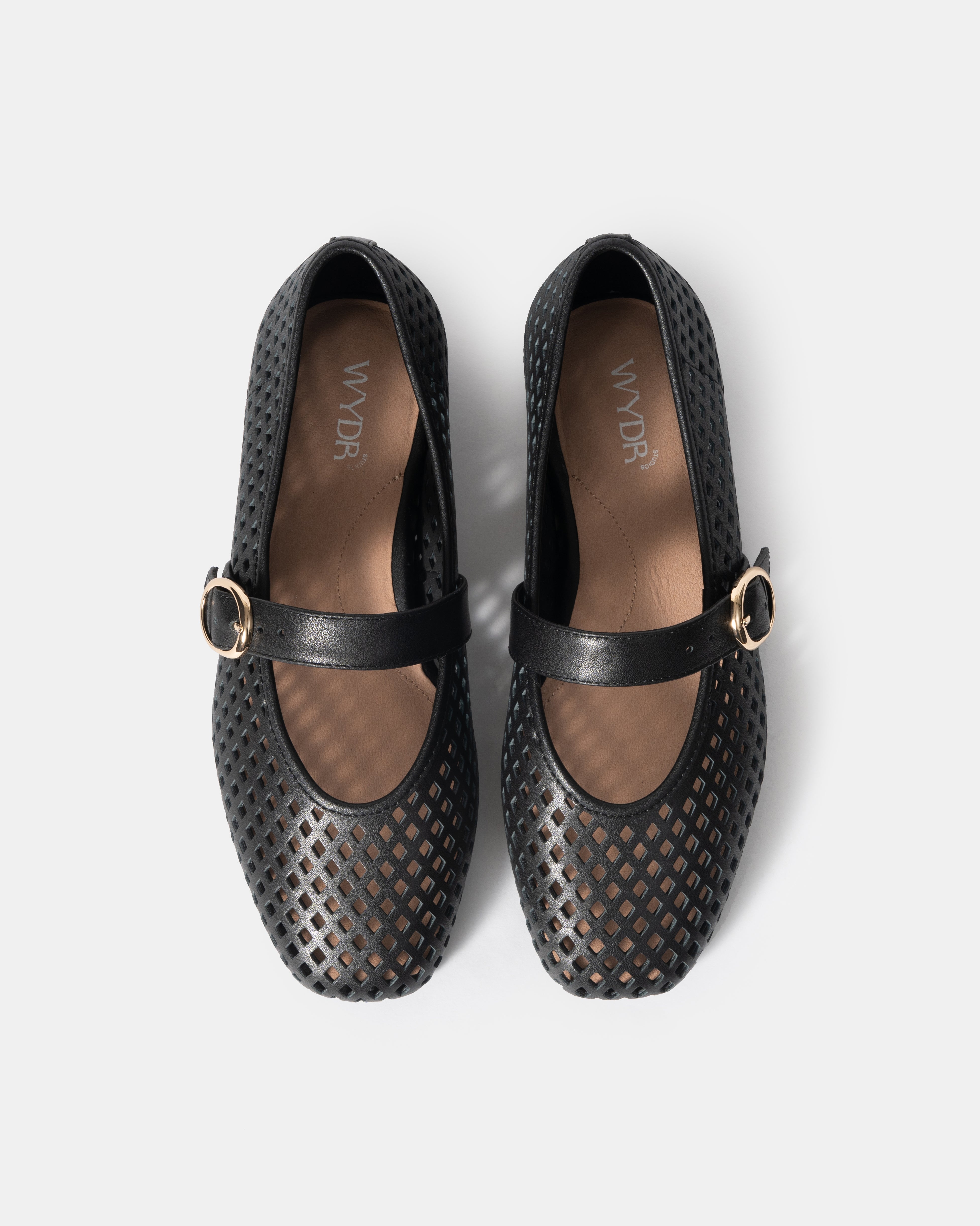 Ava Square Toe Mary Jane Ballet Flats