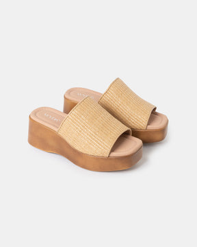 Mia Wedge Slides