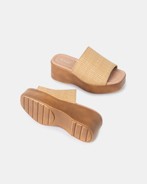 Mia Wedge Slides