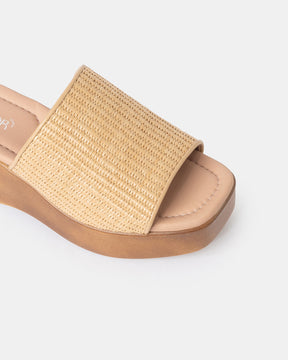 Mia Wedge Slides