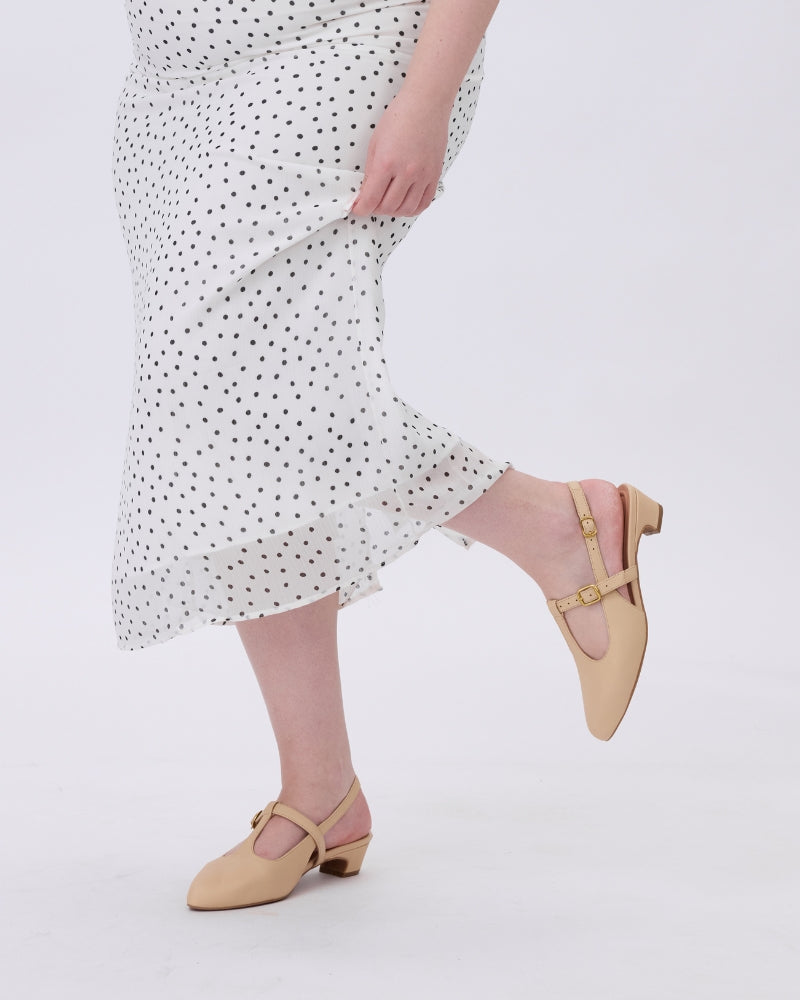 Inez Pointy Toe T-Strap Mary Jane