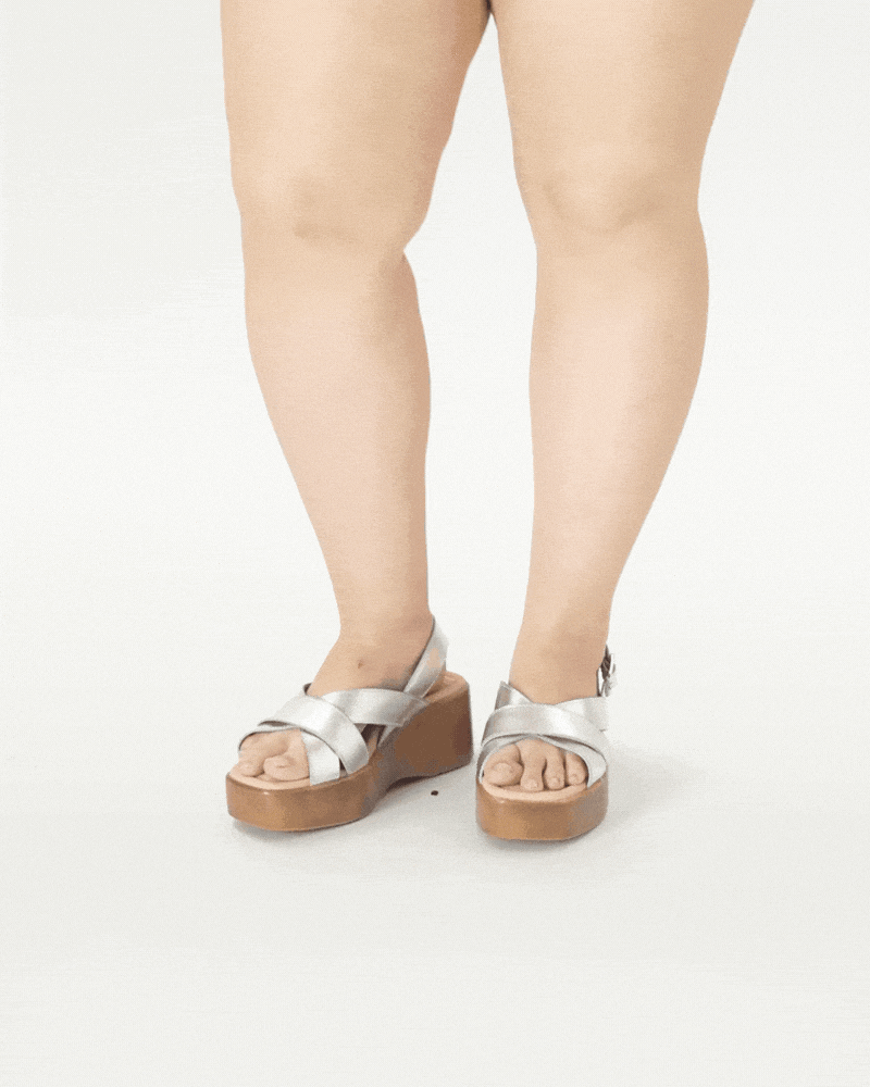 Nina Wedge Sandals