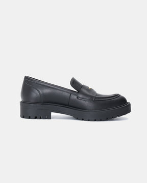 Sam Lucky Penny Leather Loafers