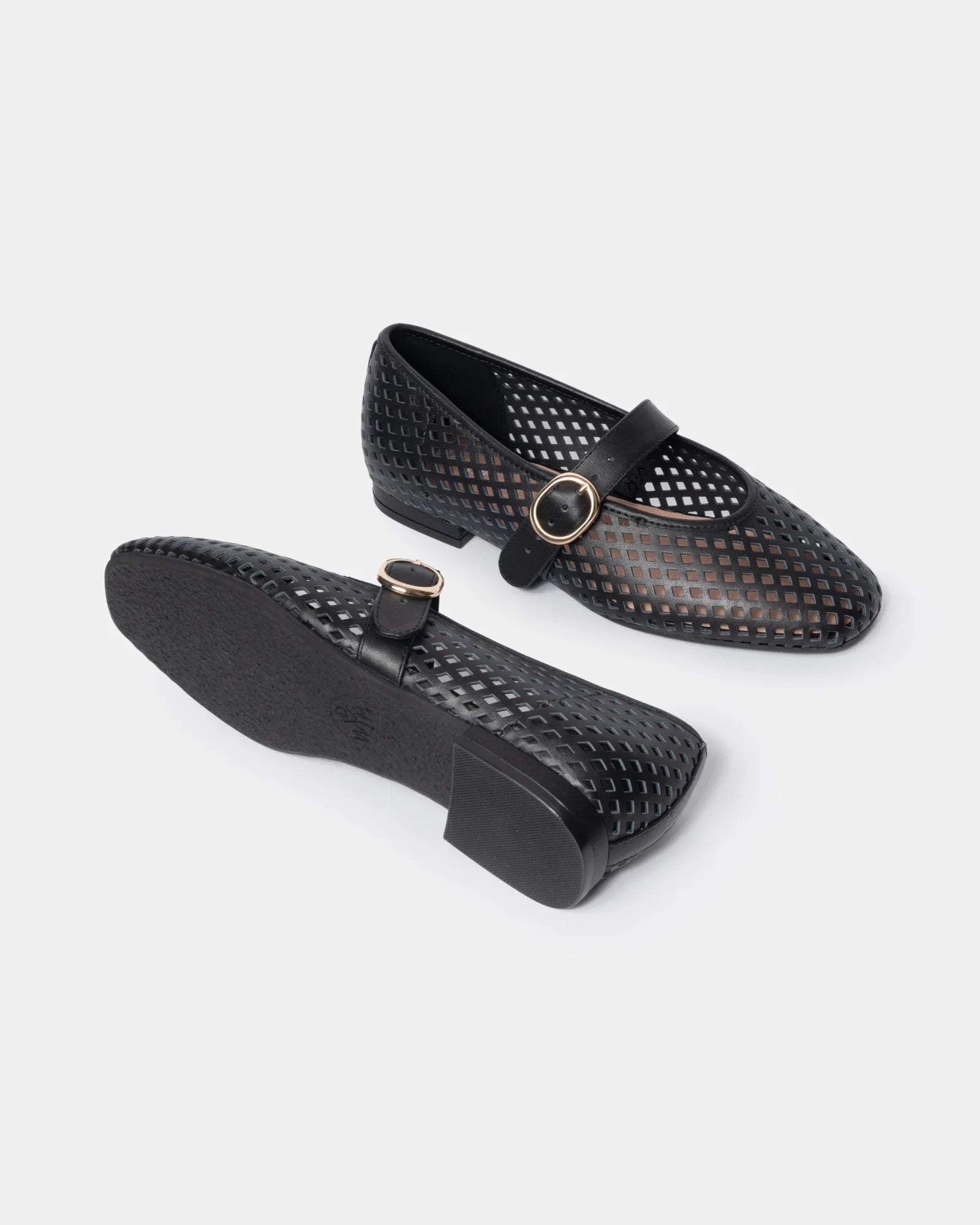 Ava Square Toe Mary Jane Ballet Flats