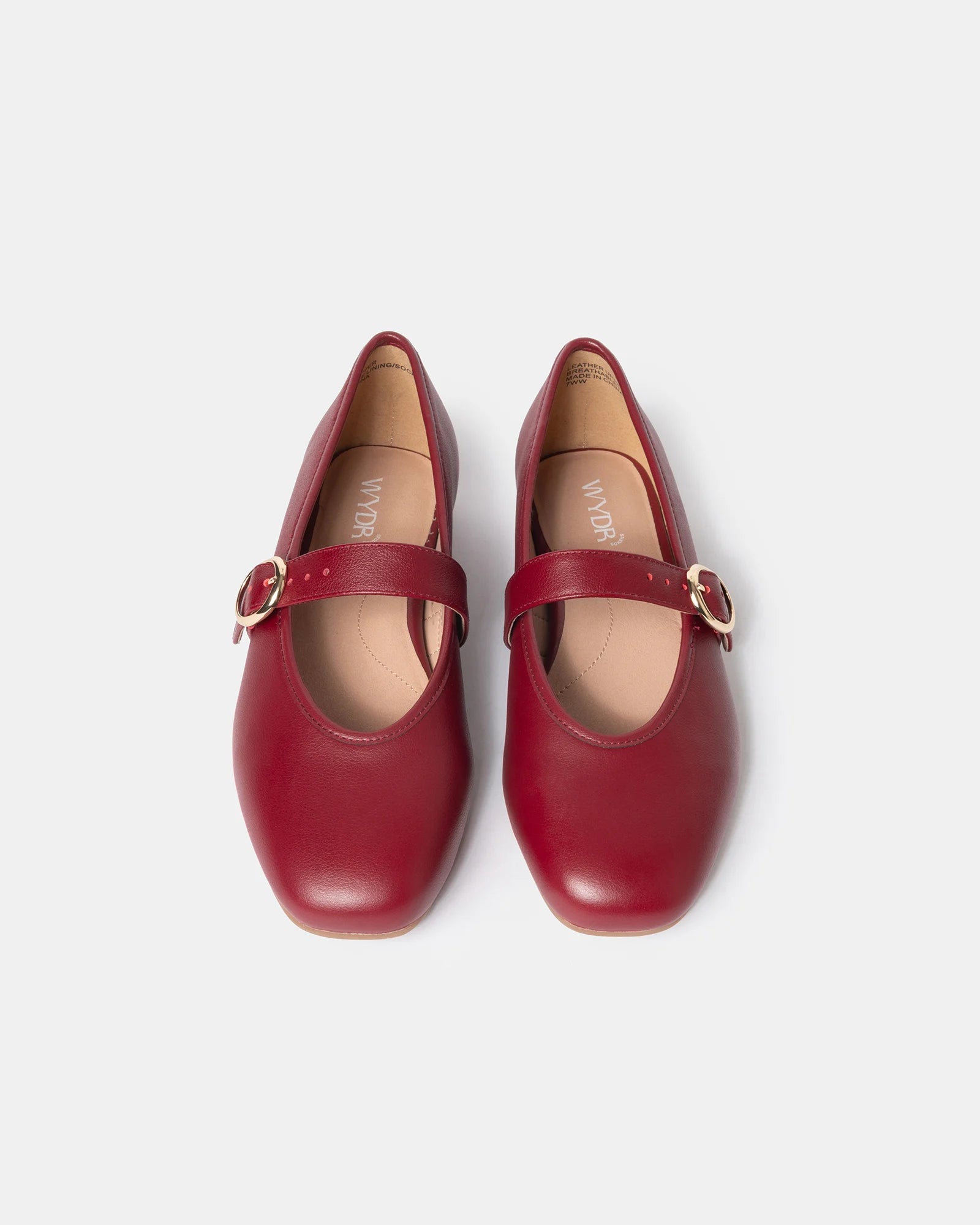 Ava Square Toe Mary Jane Ballet Flats