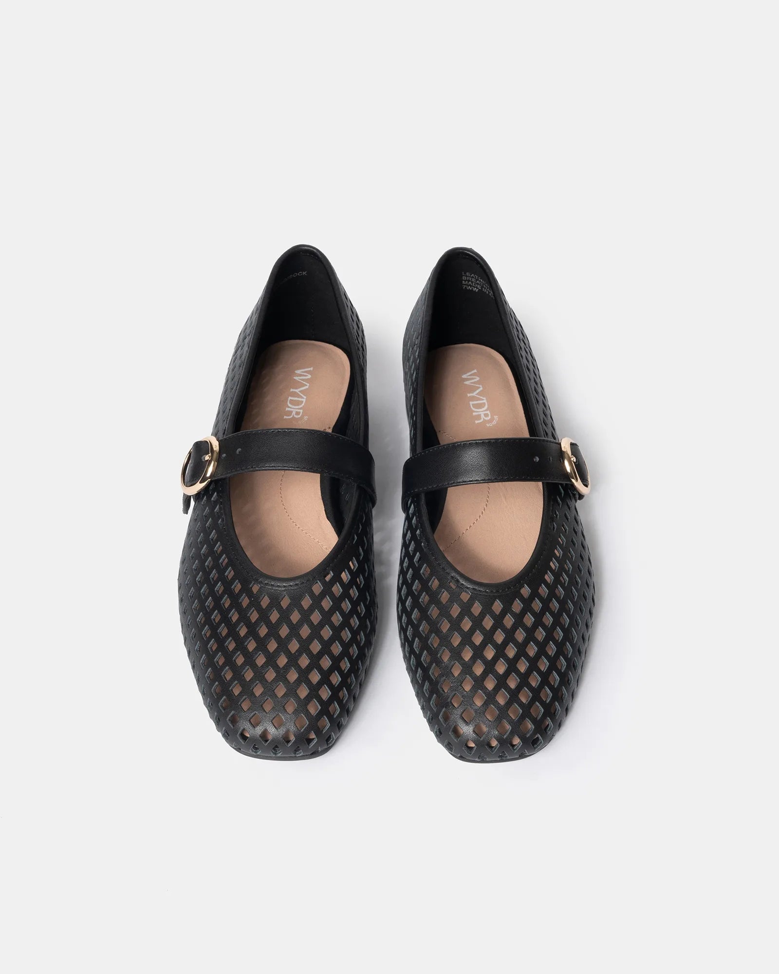 Ava Square Toe Mary Jane Ballet Flats